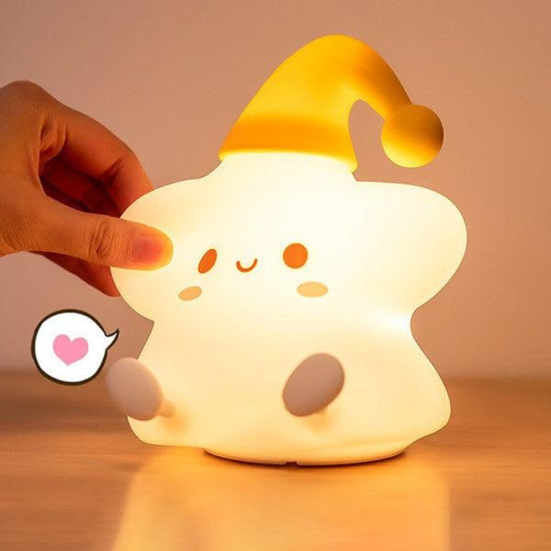 Little Star Silicone Night Lamp