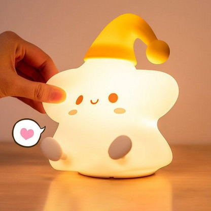 Little Star Silicone Night Lamp
