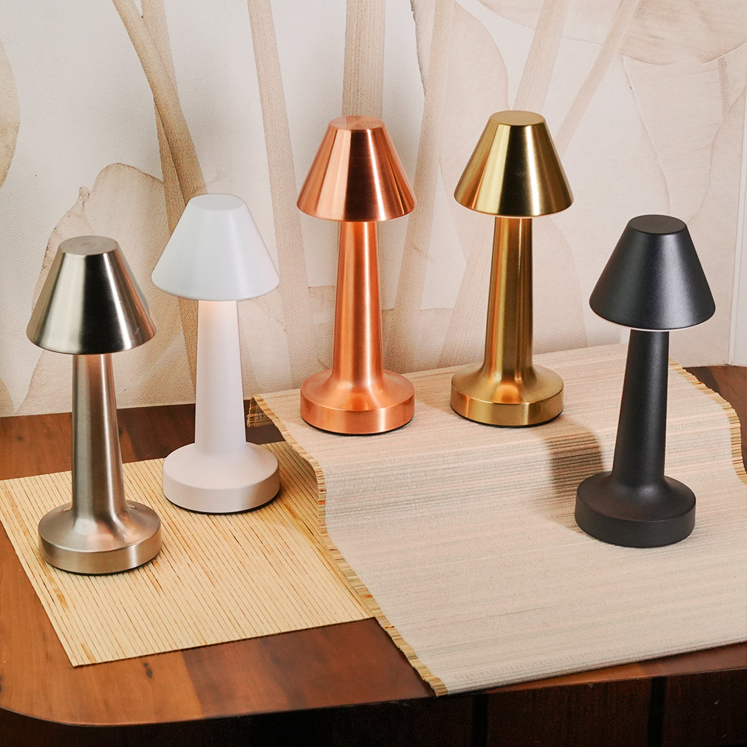 Pyramid Portable LED Table Lamp