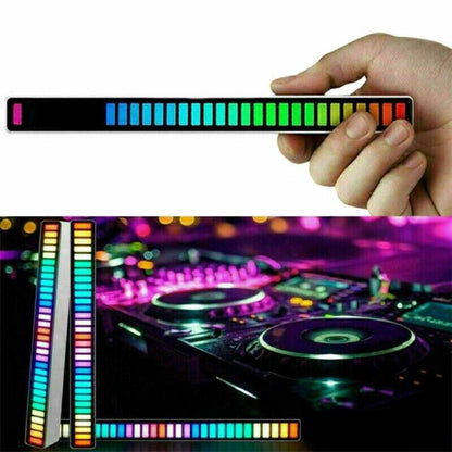 Rechargeable RGBIC Sound Reactive LED Light Bar