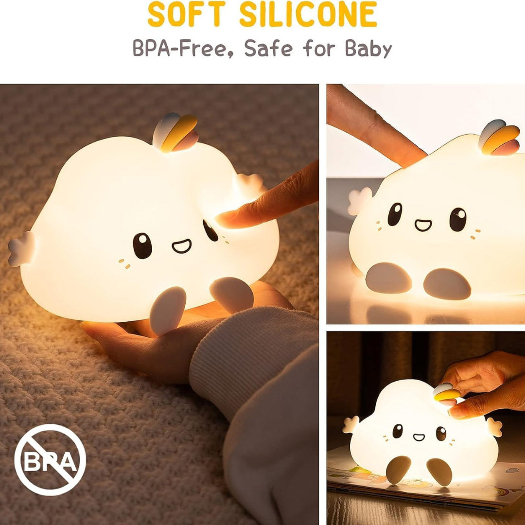 Cloud LED Silicone Night Lamp