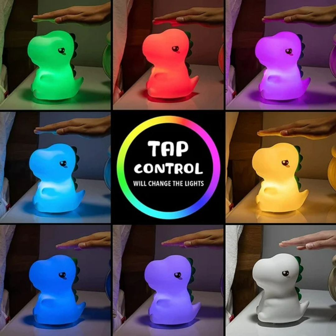 Dinosaur Silicone Night Lamp