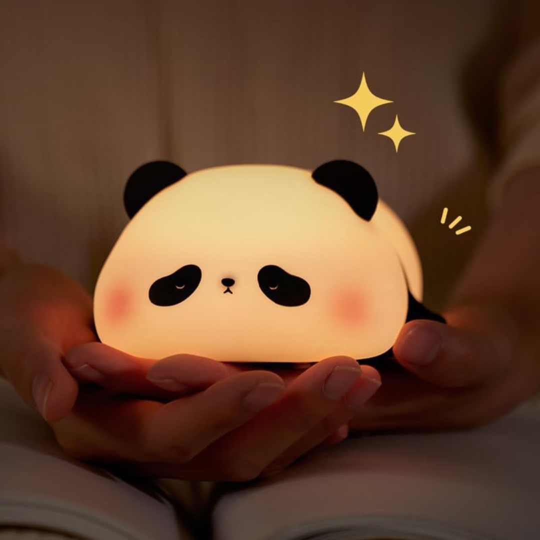 Sleeping Panda Silicone Night Lamp