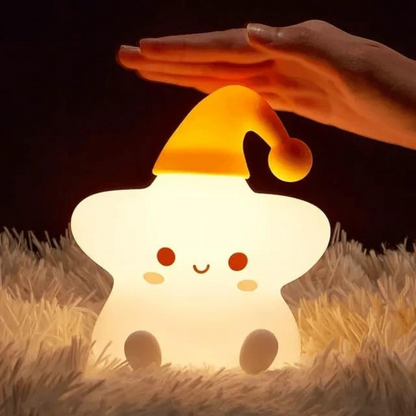 Little Star Silicone Night Lamp