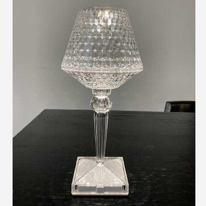 Spotty Reflection Portable LED Crystal Table Lamp