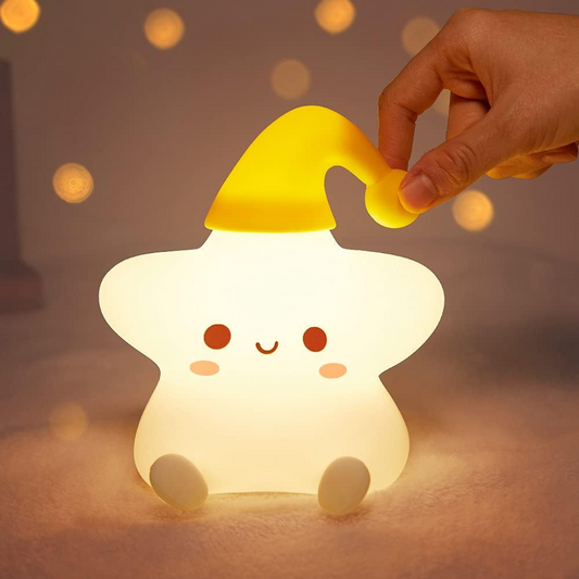Little Star Silicone Night Lamp