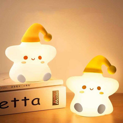 Little Star Silicone Night Lamp