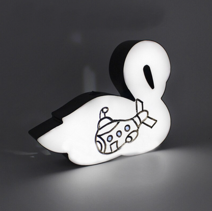 Scribble Light Box | Swan