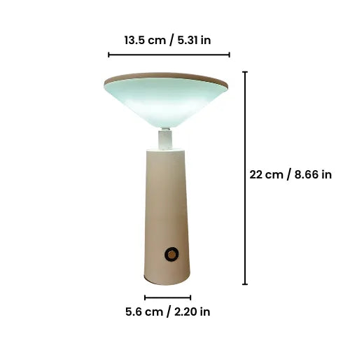 Tiltee Portable Rechargeable LED Table Lamp