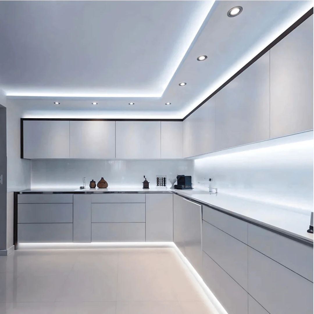 3mm COB Dotless LED Strip Light - White - 5m - 384 LEDs per meter 24v