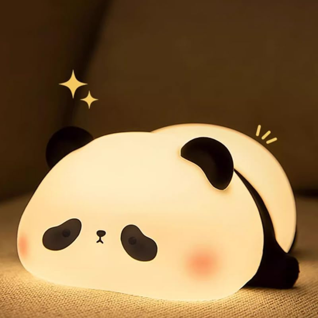 Sleeping Panda Silicone Night Lamp