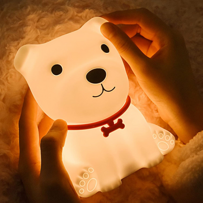 Puppy Dog Silicone Night Lamp