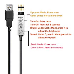 LED Strip Light RGB Multicolor 5050 | USB Powered