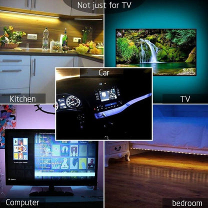 LED Strip Light RGB Multicolor 5050 | USB Powered