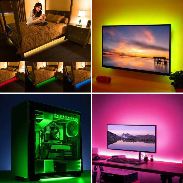 LED Strip Light RGB Multicolor 5050 | USB Powered