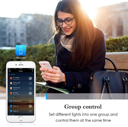 Smart WiFi RGB Strip Controller Compatible with Alexa / Google Home Voice Control