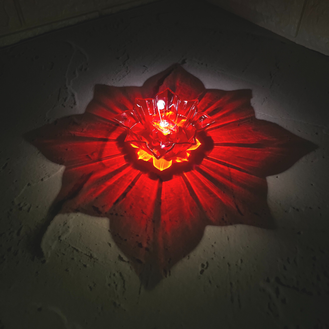 Reflection LED Diyas with Water Sensor | Pack of 8