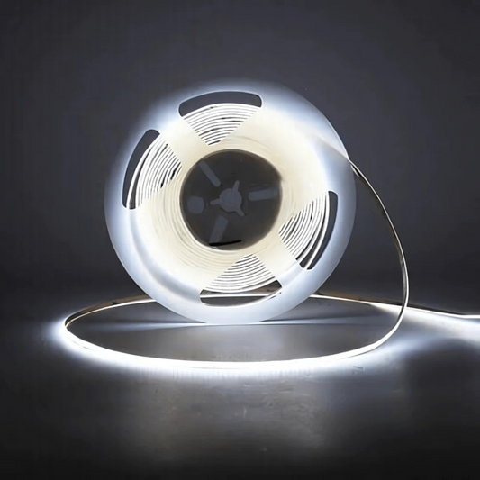 3mm COB Dotless LED Strip Light - White - 5m - 384 LEDs per meter 24v